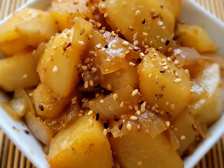 Braised Potatoes from The Porky Korean