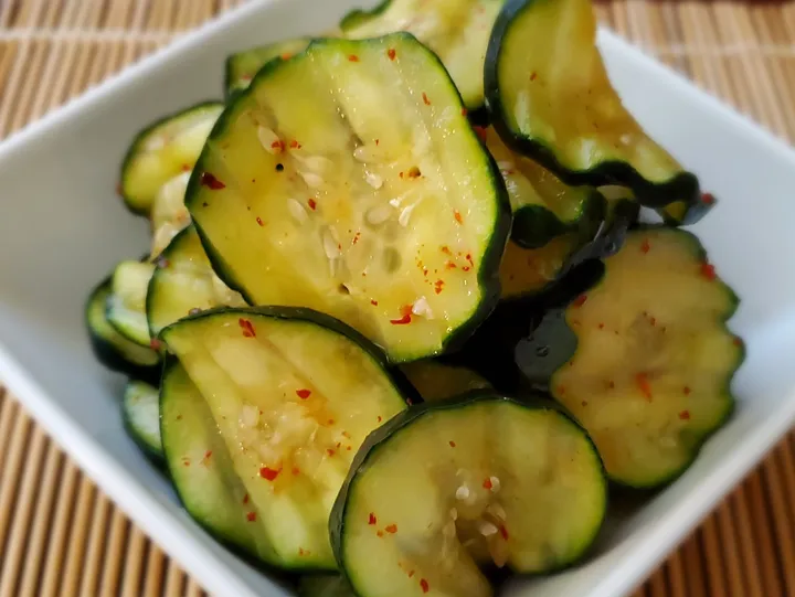 Cucumber Kimchi from The Porky Korean