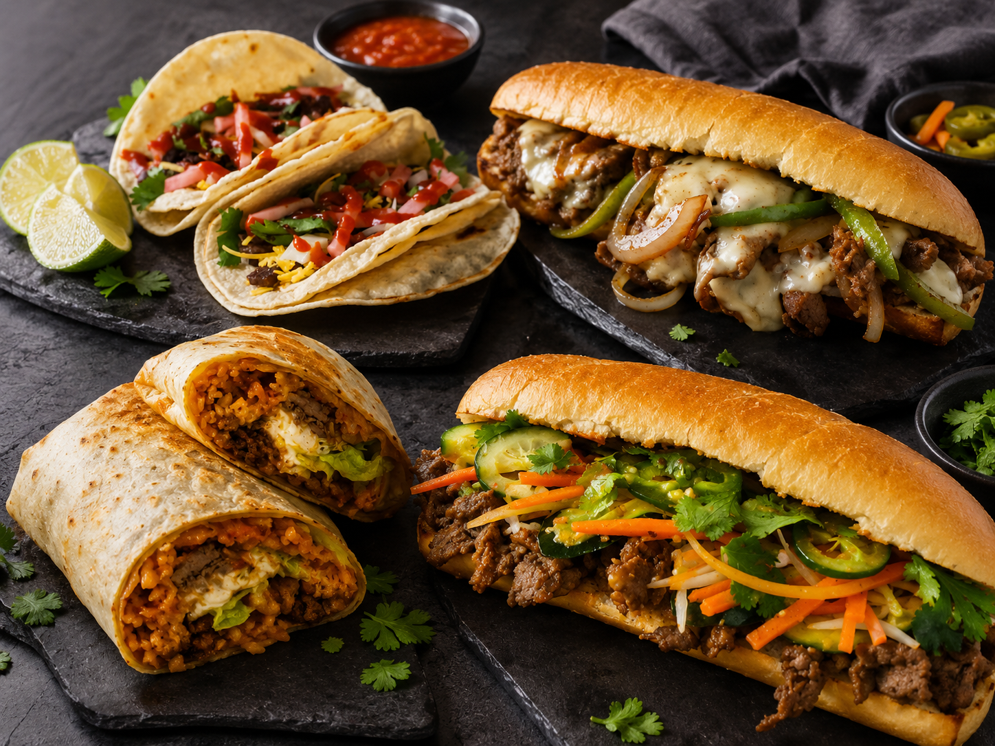 Korean tacos from The Porky Korean