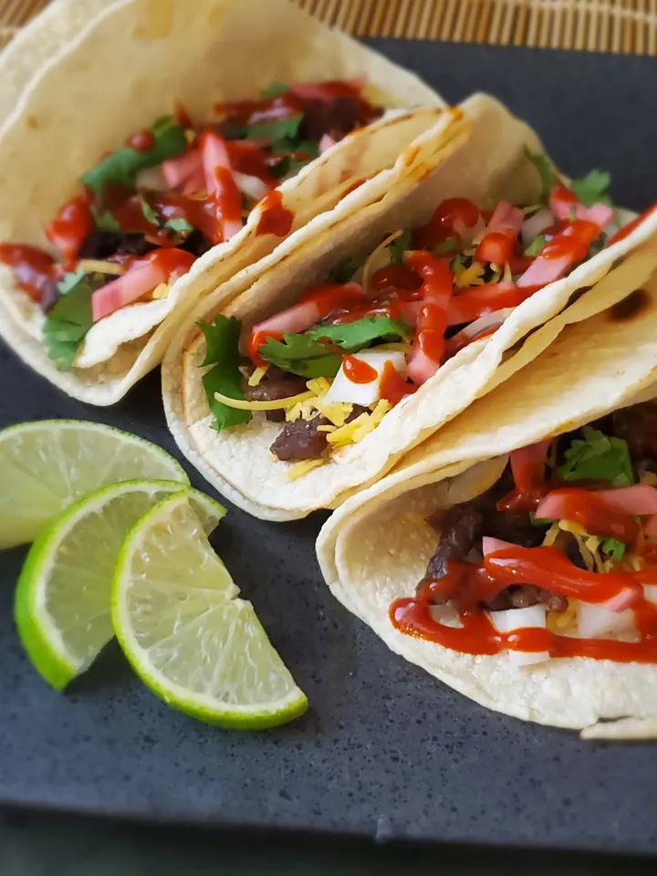Korean Tacos from The Porky Korean