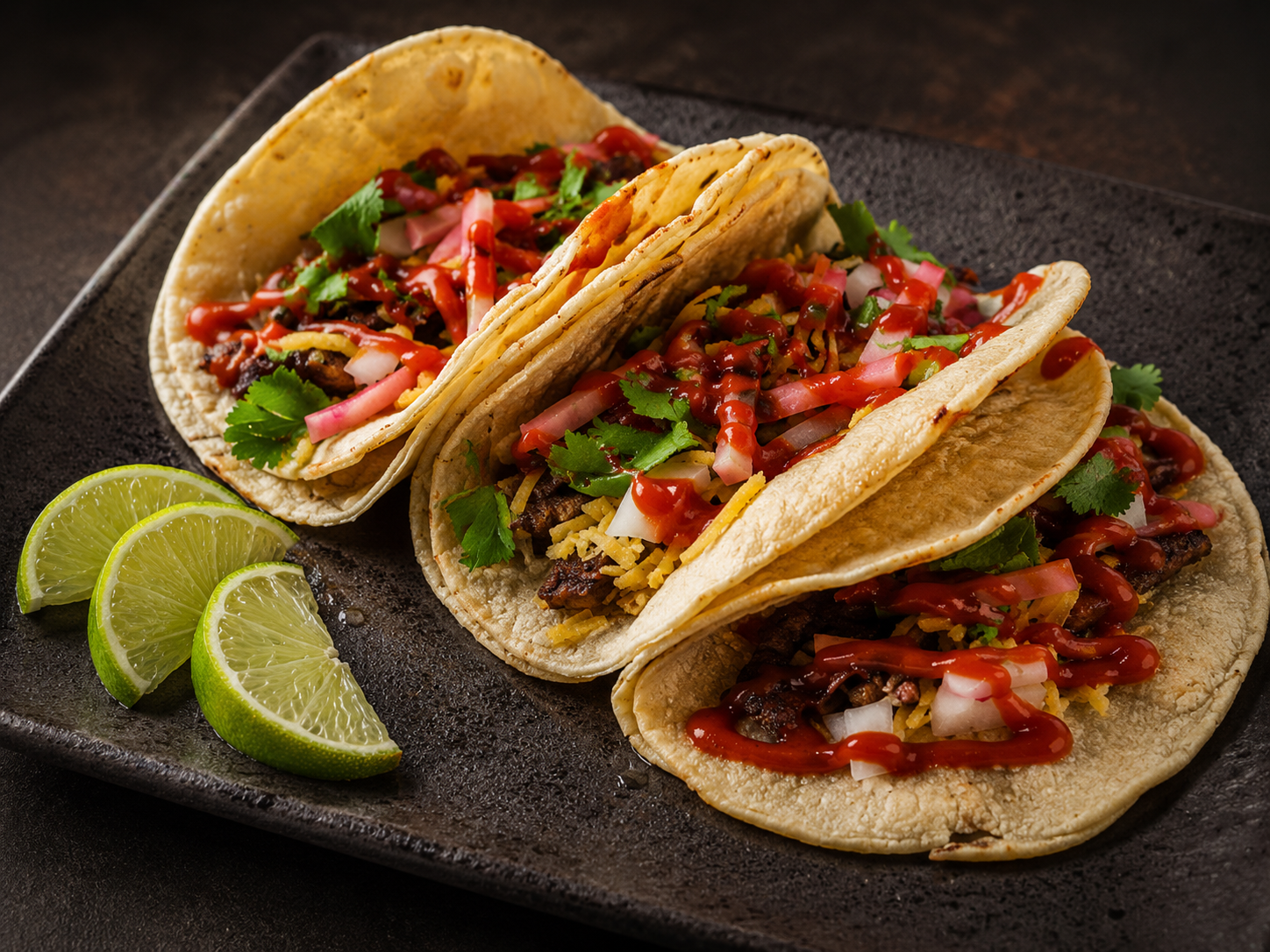 Korean Tacos from The Porky Korean